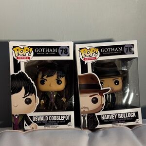 GOTHAM FUNKO POP - Oswald Cobblepot & Harvey Bullock
